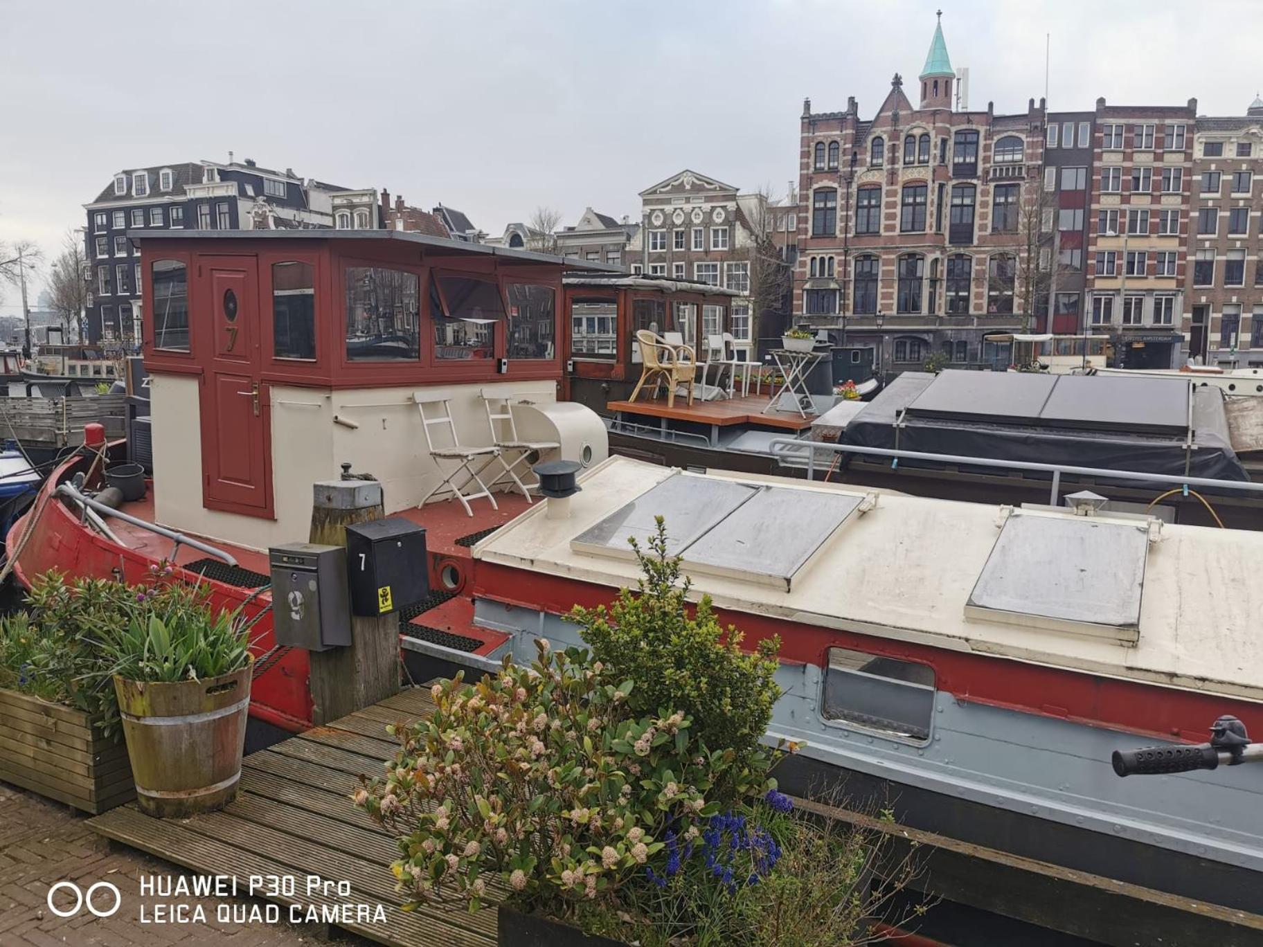 Waterloo Square River Vieuw Houseboat Amsterdam Luaran gambar