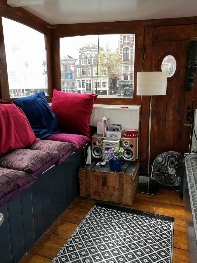 Waterloo Square River Vieuw Houseboat Amsterdam Luaran gambar