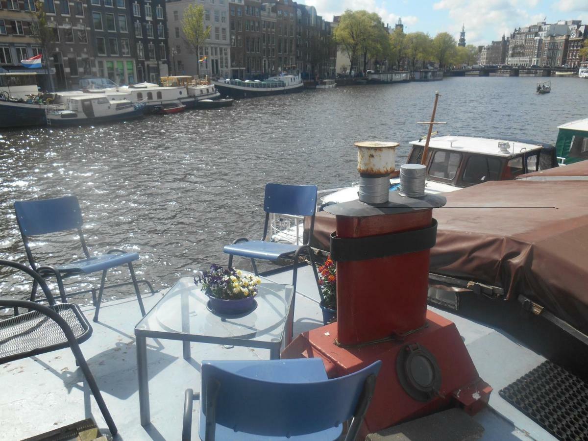 Waterloo Square River Vieuw Houseboat Amsterdam Luaran gambar
