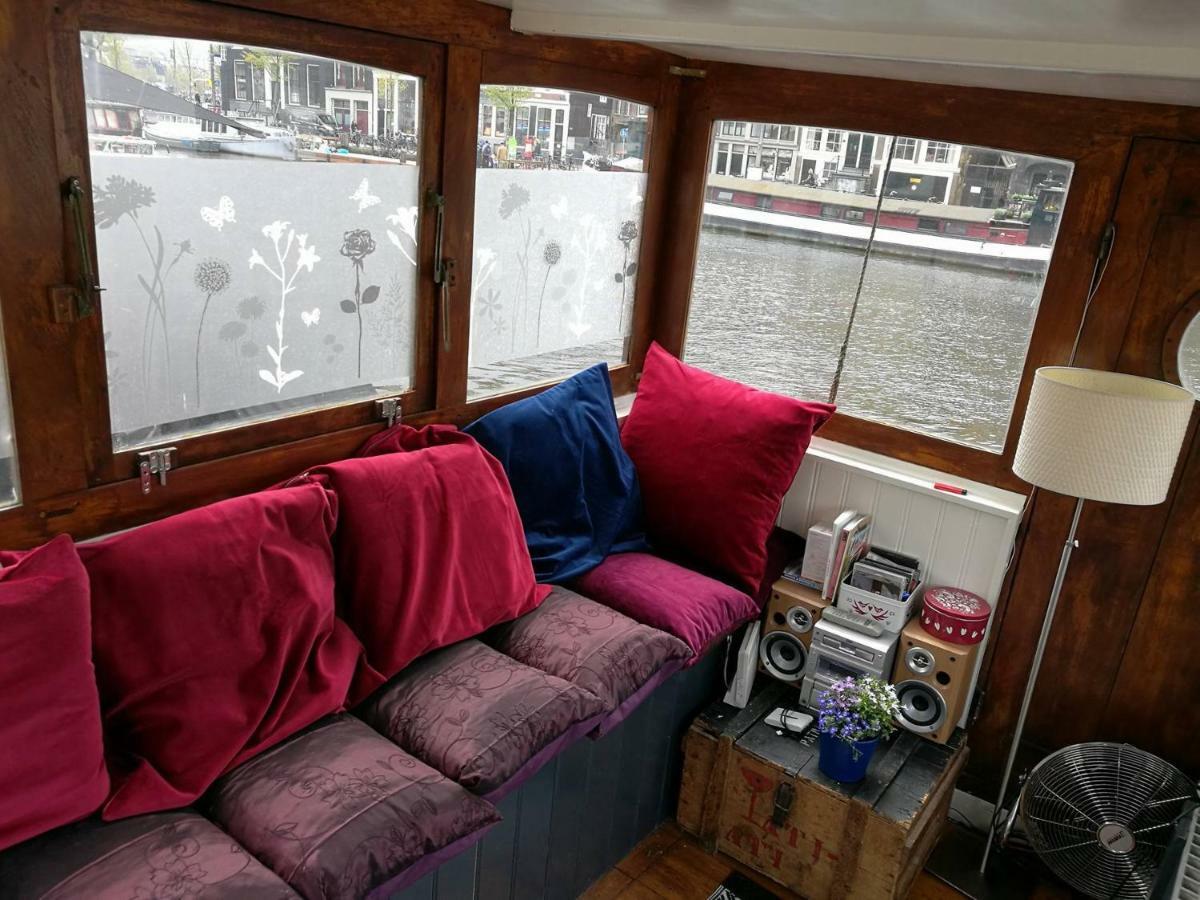 Waterloo Square River Vieuw Houseboat Amsterdam Luaran gambar