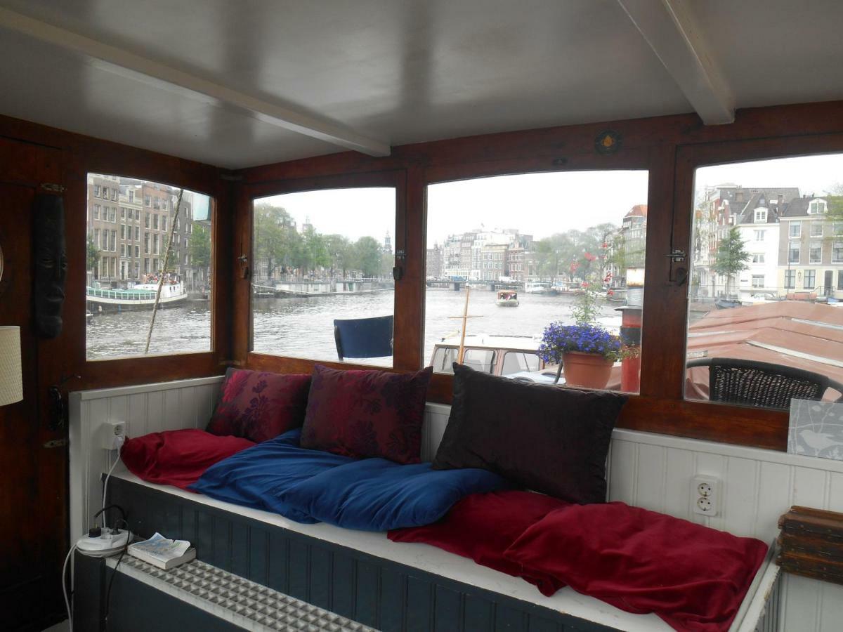 Waterloo Square River Vieuw Houseboat Amsterdam Luaran gambar