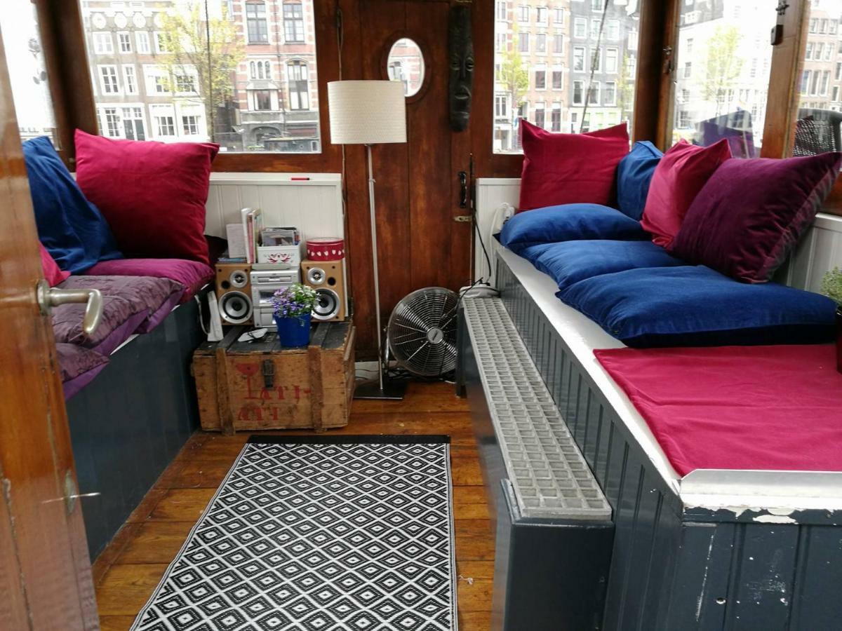 Waterloo Square River Vieuw Houseboat Amsterdam Luaran gambar